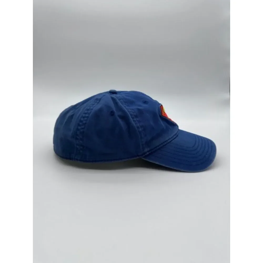 Vintage Superman DC Comics Anoma Snapback Hat Warner Bros. Licensed Blue & Red‎